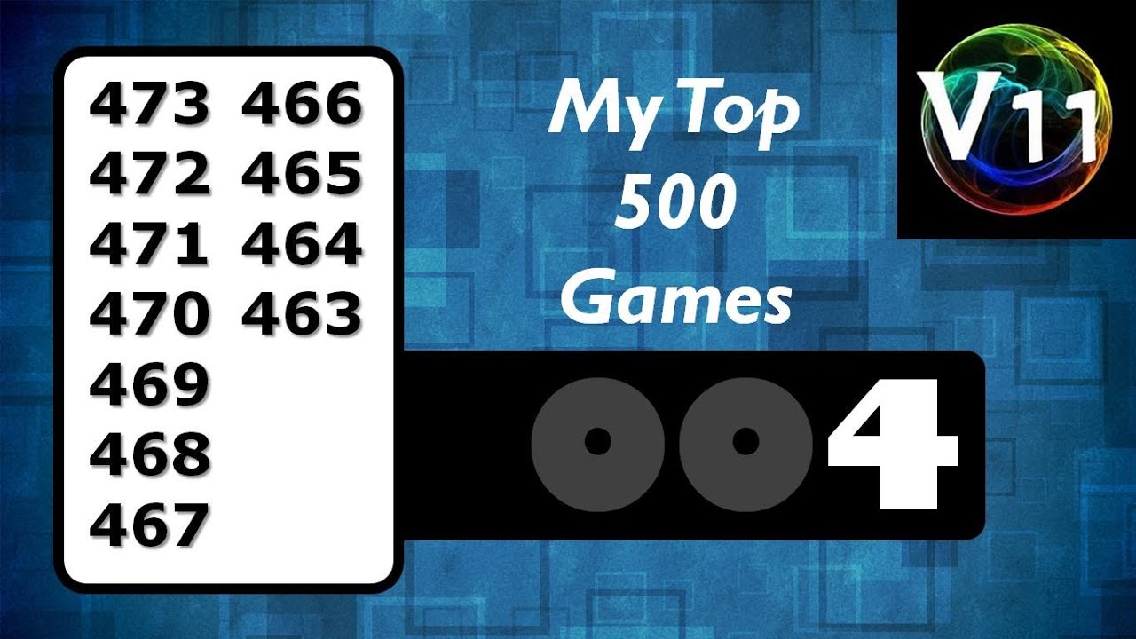 My Top 500 Games - Part 004 (#473 - #463) - YouTube