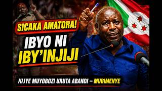 NEVA WUBURUNDI UTI SICAKA AMATORA NIJYE MUYOBOZI UKWIYE KUGUMAHO IBYO NIBITWARA AMAFARANGA YUBUSA ,,