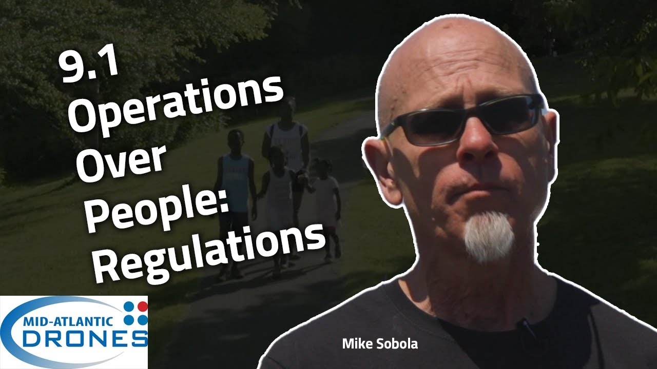 Drone License: Part 107 Certification Training - 9.1 Operations Over ...