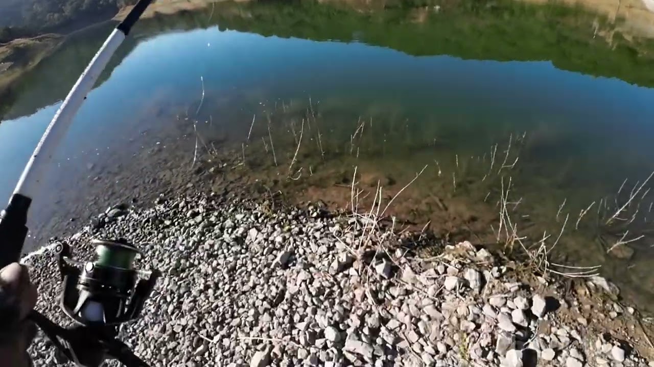 Guadalupe Reservoir Bass fishing.