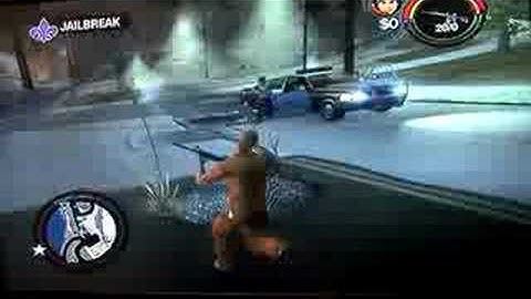 Saints Row 2 Comic-Con 08: Cam Jailbreak Gameplay