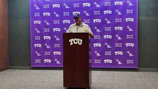 TCU 43, Oklahoma State 40 | Sonny Dykes Postgame Press Conference