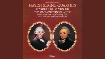 Haydn: String Quartet in B-Flat Major, Op. 71 No. 1: I. Allegro