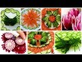 10 Handmade Salad decoration,Salad design | Fruit & Vegetable Carving & Cutting Garnish