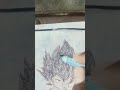 goku anime charecter droing