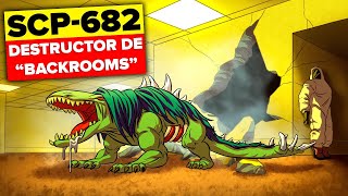 ¿Podría SCP-682 ser Contenido en los “Backrooms”?