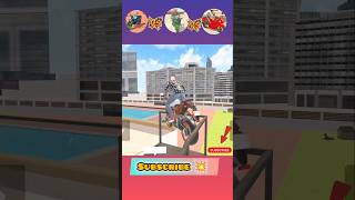 Franklin Bike challenge with indian theft auto simulator game #viral​ #games​ #shorts​ #gta #gaming