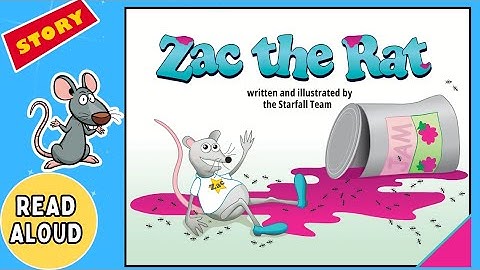 Zac de Rat | Leuk animatieverhaal voor kinderen | Leer lezen met Starfall