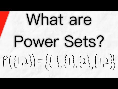 What is a Power Set? | Set Theory, Subsets, Cardinality