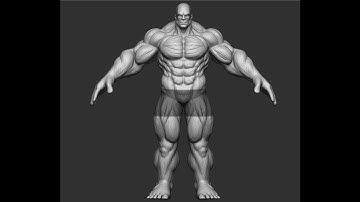 Zbrush Hulk making part-3