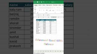 Salary Increase Formula in Excel | Easy Increment Calculation | Excel में Salary Hike Formula