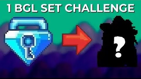1 BGL SET CHALLENGE VS MRSONGO | GROWTOPIA