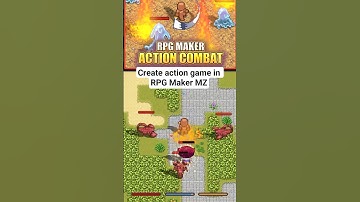 Create action game in RPG Maker MZ #gamedev #rpgmaker #rpgmakermz