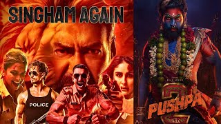 Singham Again Vs Pushpa 2 | Release Date,Cast,Budget,Collection,Allu Arjun,Ajay Devgn