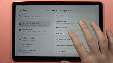 Samsung Galaxy Tab A9/A9+ Change Date & Time #taba9