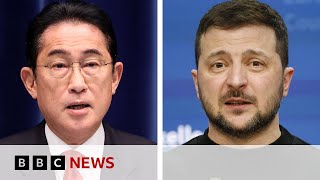 Japan's PM Fumio Kishida meets Ukraine's President Zelensky in Kyiv - BBC News