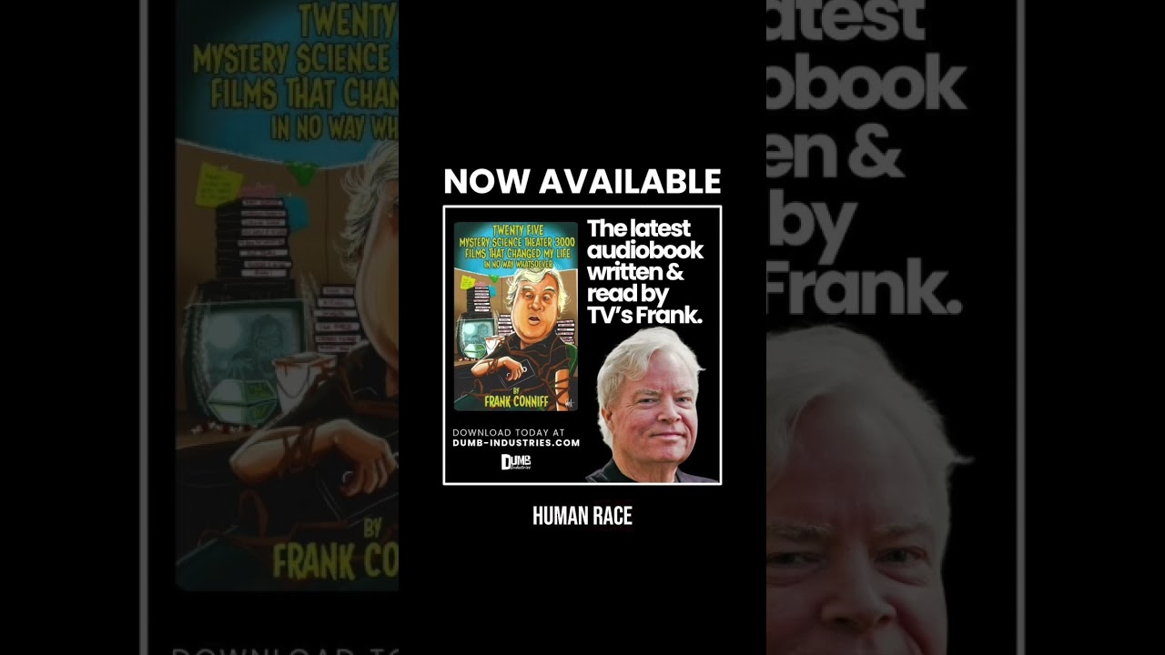TV Frank’s latest audiobook is available now at dumb-industries.com/25mst3kfilms