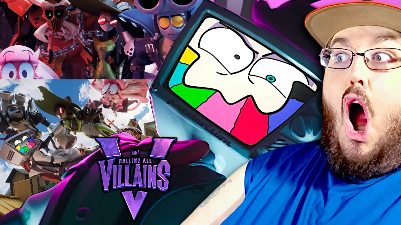Calling All Villains - Official Trailer REACTION!!! poster