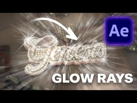 Glowing Light Edge Rays Shine Effect | After Effects Tutorial!!