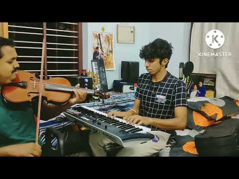 Aattirabile kombile  - Violin || Feat: Vishnu S Sekhar, Akash Krishna