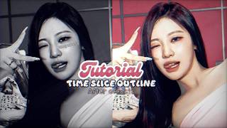 Time slice outline - After Effects Tutorial - ampstvfy