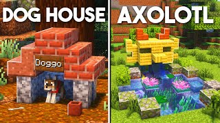 Minecraft: 5+ Simple Pet Houses! screenshot 3