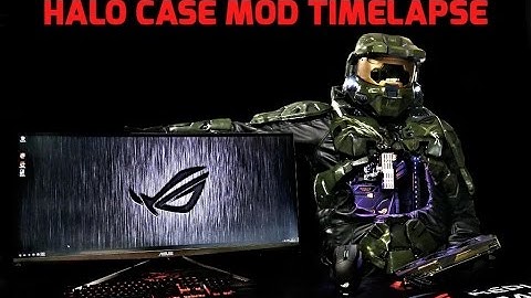 EPIC HALO Case Mod Timelapse