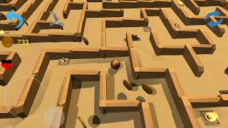 Desert maze easy way| Went through a difficult maze the first time|The Desert Labyrinth, game|  kids screenshot 4