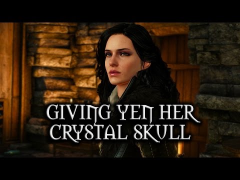 The Witcher 3: Wild Hunt - Giving Yen her Crystal Raven Skull