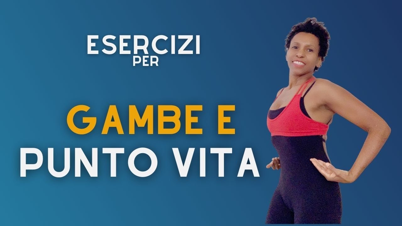 Esercizi Per Tonificare Gambe e Punto Vita | Ela Workout | Elaine ...