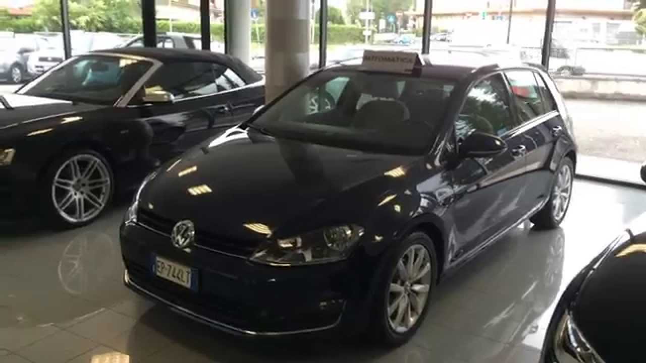 Black VW Golf Golf 7 2.0 Tdi Dsg Highline /navi/led/acc/cam used, fuel  Diesel and Automatic gearbox, 69.000 Km - 19.990 €