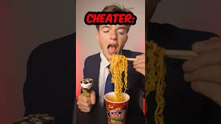 Vs Cheater: Food Hack Battle 🔥 @SpeedMcQueen