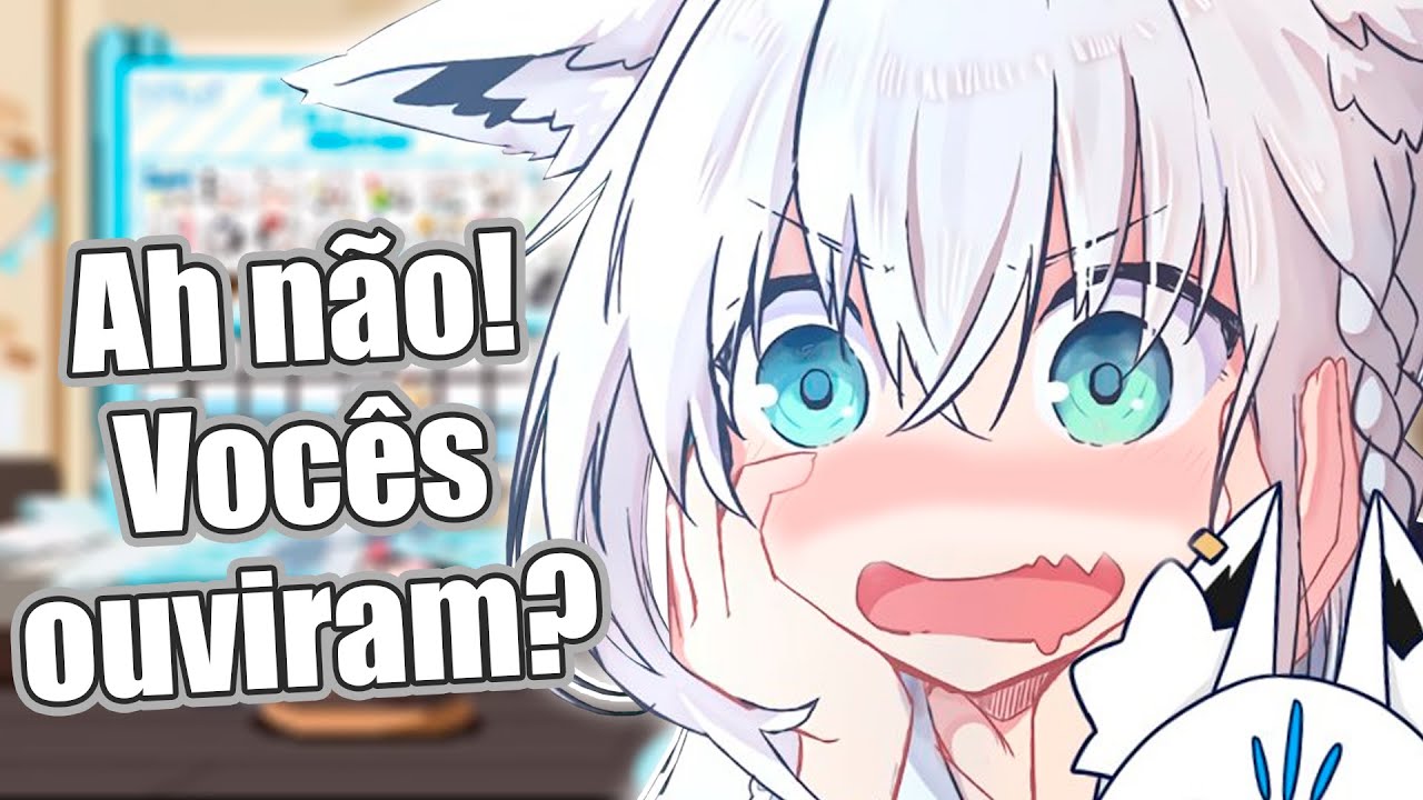 Fubuki esquece seu microfone ligado e fica envergonhada com o que é mostrado  | vtuber legendado