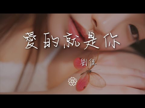 劉佳 - 愛的就是你『可愛女孩 天上星星我爲你摘』【動態歌詞Lyrics】