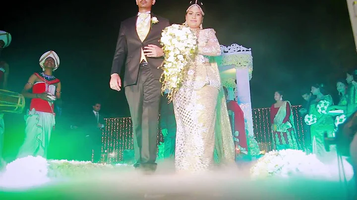 Amazing Outdoor Evening Wedding Ever After Seethawaka Regency