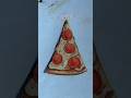 Comment dessiner une pizza  dessin artist esthetique art