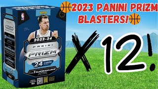 INSANE WEMBY COLOR PULL! 2023 PANINI PRIZM BASKETBALL BLASTERS (x12)!