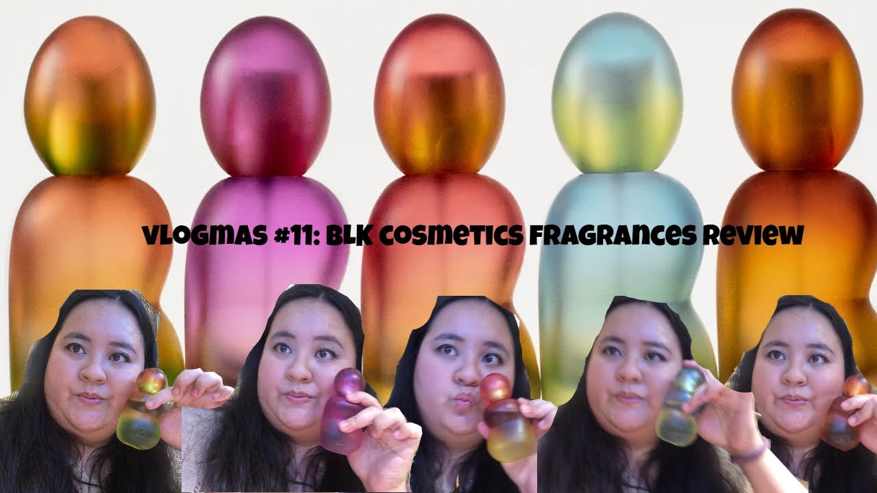 VLOGMAS #11: BLK Cosmetics Fragrances Review