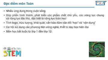1.1. Đặc điểm môn Toán CT2018