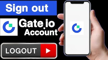 How to sign out gate.io account||Sign out gate.io account||Gate.io account logout||UT 55