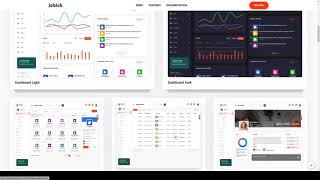 Jobick React Redux Job Admin Template react template admin dashboard template