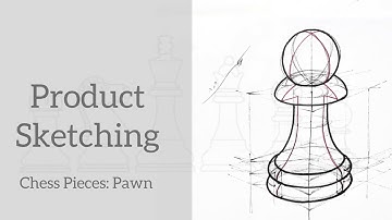 How to draw chess pieces in perspective