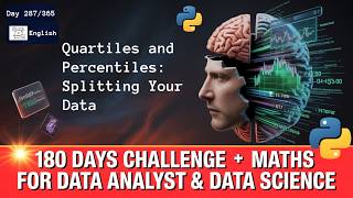 Day 287/365 | Quartiles and Percentiles: Splitting Your Data | English