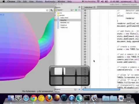 Learning Three.js: 3min to teapot with the boilerplate