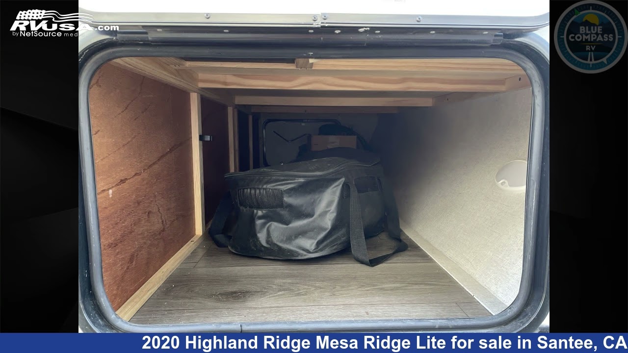 Eye-catching 2020 Highland Ridge Mesa Ridge Lite Travel Trailer RV For Sale in Santee, CA