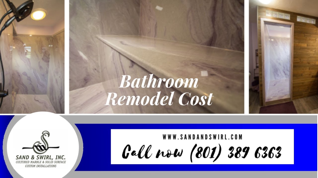Bathroom Remodel Cost near me Call Us (801) 389 6363 Sand and Swirl Showroom Ogden UT YouTube