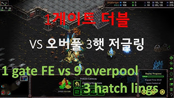 [Eng Sub] [PvZ] 1 gate expo vs 9 overpool into 3 hatch mass lings