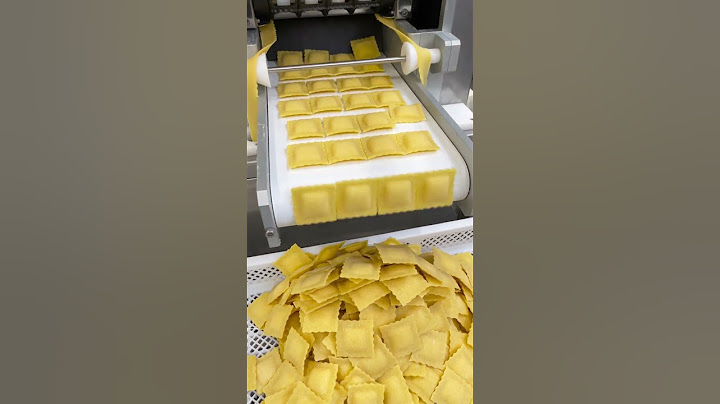 Macchina speciale per #ravioli