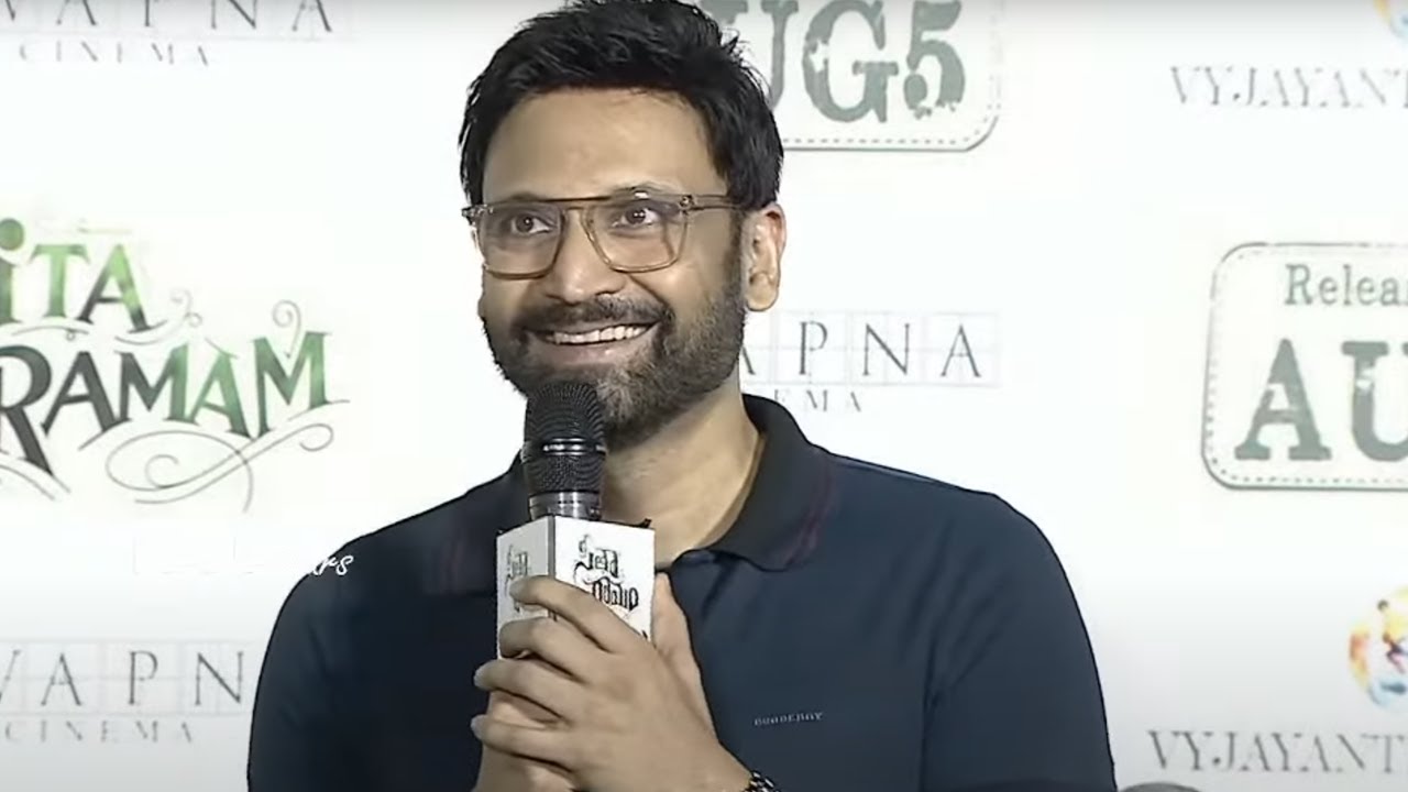 Actor Sumanth Superb Speech @ Sita Ramam Movie Trailer Launch Event | Manastars