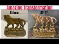 High End Stylish And Glamorous Transformation DIY Trash To Treasure , How To Gold Leaf